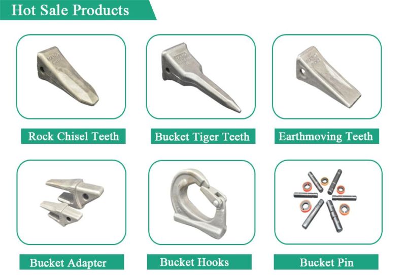 High Quality Excavator Parts Forged Bucket Tooth for Cat307 Excavator Teeth, Ripper Teeth, Replacement, Bucket Teeth