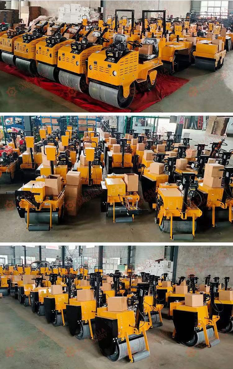 Small Drum Asphalt Hand Full Hydraulic Vibratory Cheap Price High Quality Weight of Road Roller Machine