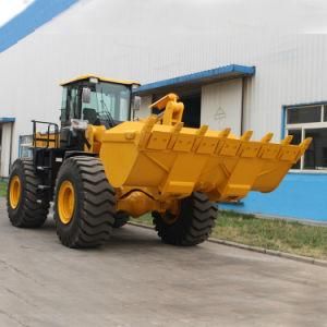 6 Ton 4X4 Wheel Loader Zl60 Loader Articulated Mini Shovel Loader
