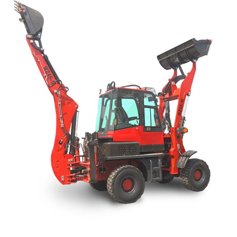 Used New Secondhand Hot Sale Mini Small Tractor Good Condition Earth Moving Machine Front End Loader Backhoe Cat 416 420 430 Retroexcabadora Jcb3cx Jcb4 Cx