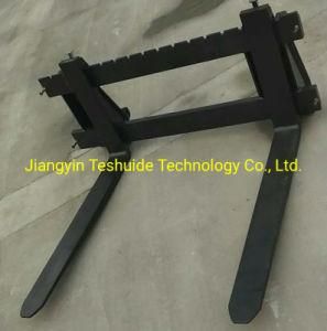 32*100mm Excavator Accessories Forklift Grab Excavator Pallet Fork