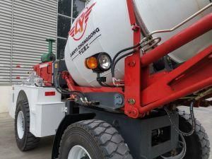 New Design Small Self Loading Mobile Concrete Mixer Truck