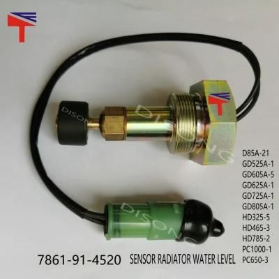 Excavator D85A -21 Gd525A-1 Gd725A-1 HD325-5 PC1000-1 PC650-3 Radiator Level Sensor 7861-91-4520