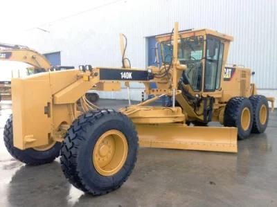 Used Road Work Good Condition Leveling Construction Machine Original Caterpillar Motor Grader 120msecondhand Cat 140h 140g 140K