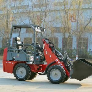 Taian Agricultural Machinery 0.8 Ton Mini Front End Wheel Loader Small Loader
