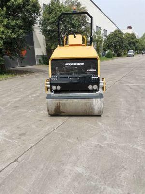 3 Ton Good Quality Fully Hydraulic Vibrating Kubota Diesel Engine Roller Compactor EPA