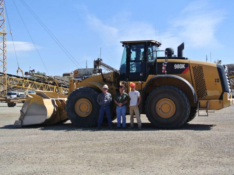 Front End Loader 4.5cbm Bucket Wheel Loader 980 in Philippines