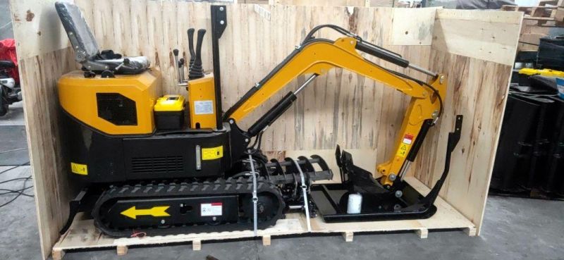 1.2 T Small Garden Digging Machine/China Full Hydraulic Excavator Mini Excavator
