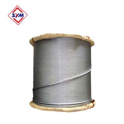 Durable Stainless Steel 12mm Hoist Wire Rope for Construction Hoist