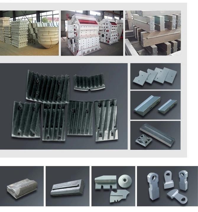 High Chromium Mixer Wear Parts Concrete Mixing Spare Parts - Blade/ Scraper/ Liner