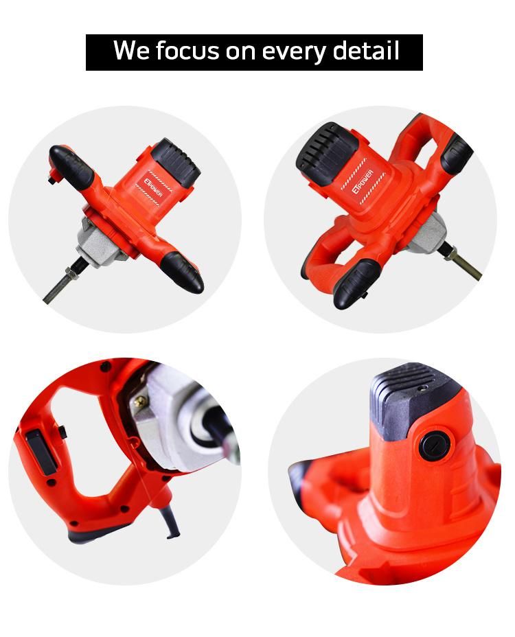 Etpower Portable Handheld Corded Electric Putty Cement Concrete Mixer