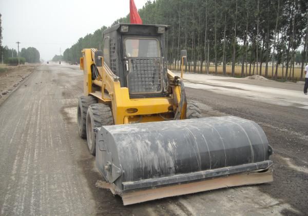 Angle Broom Sweeper for Skid Steer Loader