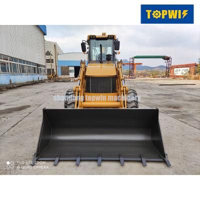 China 4X4 4WD Mini Backhoe Digger Loader with Low Price for Sale