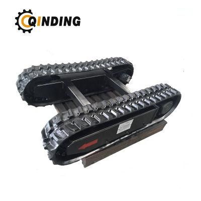 1-10 Ton Rubber Track Crawler Undercarriage for Construction Machinery
