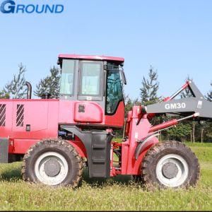 Construction Machinery 4WD Diesel Engine GM30 China Heavy 3ton Bucket Shovel Wheel Loaders for Sale