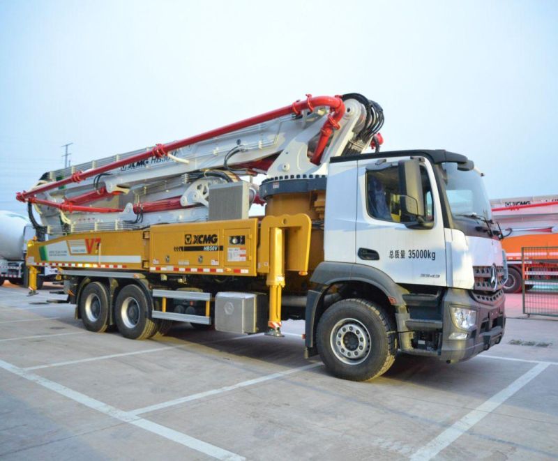 XCMG Schwing New 50m China Concrete Pump Truck Hb50V with Benz Chassis Price