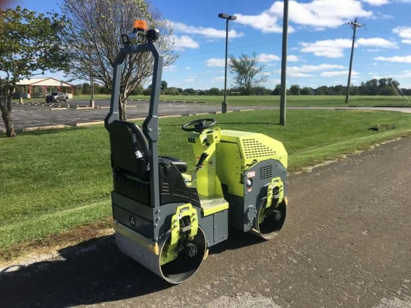 28" Honda Gasoline Power Double Wheel Hydraulic Vibrating Asphalt Compactor