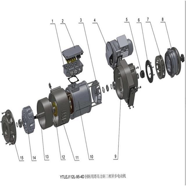 Tower Crane L-05 Bellow for 185nm Trolley Motor