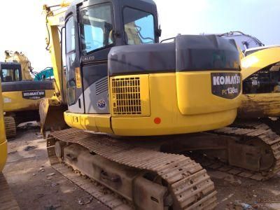 Used Good Quality/Low Price Komatsu PC138us Excavators/Used Excavators