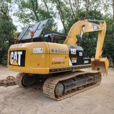 Used 20 Ton Hydraulic Crawler Excavator Cat 320d for Sale; Used Cat 320c/320d Crawler Excavator in Terrific Working Condition