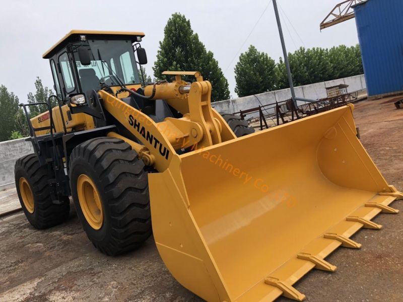 Shantui SL50W 5tons Diesel Engine Wheel Loader with 3m3 Bucket