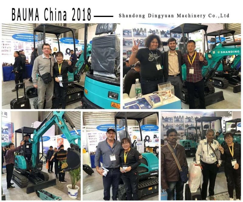 Hot Sale CE ISO Certified China Mini Excavator Mini Bagger 3 Ton Excavator with Cabin for Sale