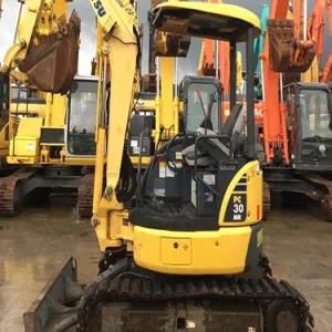 Second Hand 3 Ton Hydraulic Excavator Komatsu30, Used Crawler Excavator Komatsu30