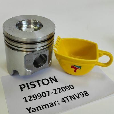 High-Performance Diesel Engine Engineering Machinery Parts Piston Ym129907-22090 for Engine Parts 4tnv98 4tnv88 Generator Set