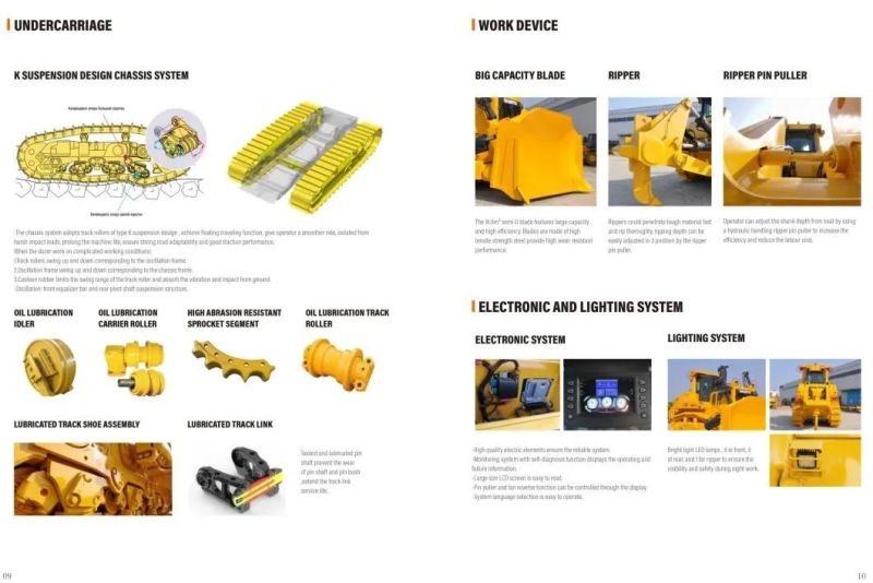 Trimming Bulldozer for Featuring Strong Power and High Efficiency (ST SD60-C5)