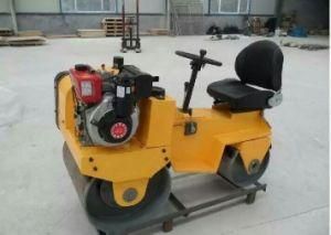 Hao Hong Ride on Vibration Double Drum Small Road Roller Compactor