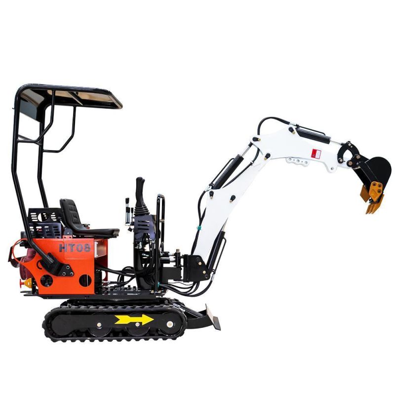 800kg Mini Crawler Excavator with CE/ISO/EPA Certification for Garden Construction Using Diggers