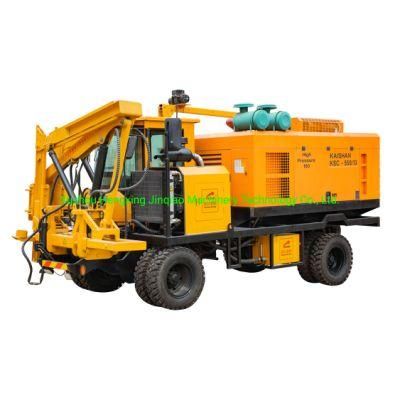 Hxt Series Highway Guardrails Pile Driver with Air Compressor
