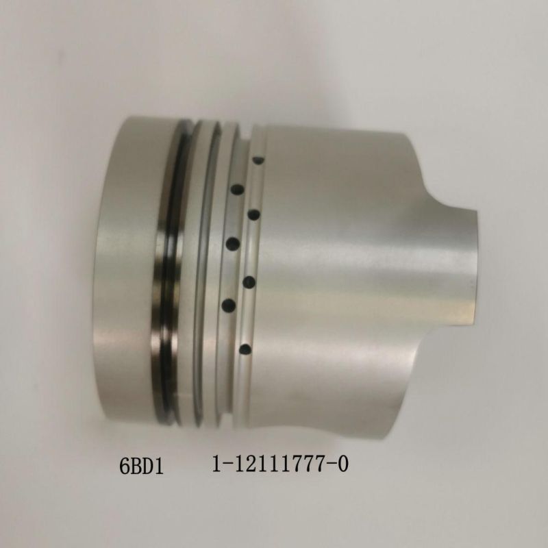 High-Performance Diesel Engine Parts Piston 1-12111777-0 for Excavator Zx200-1 Zx200-2 Engine 6bd1