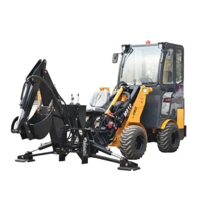 Mini Wheel Excavator Small Backhoe Small Digging Machine