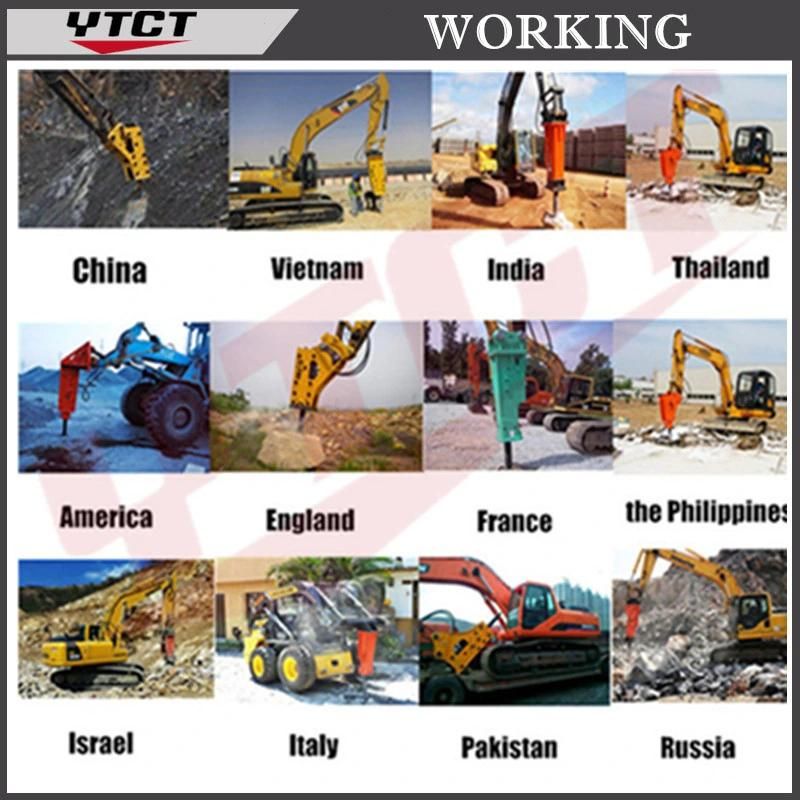 Box Silenced Type Ytct Hydraulic Breaker Hammer for Excavator