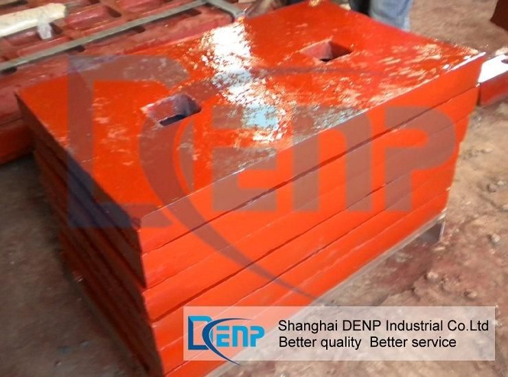 Hot Sale Jaw Crusher Shanbao Toggle Plate in High Quality