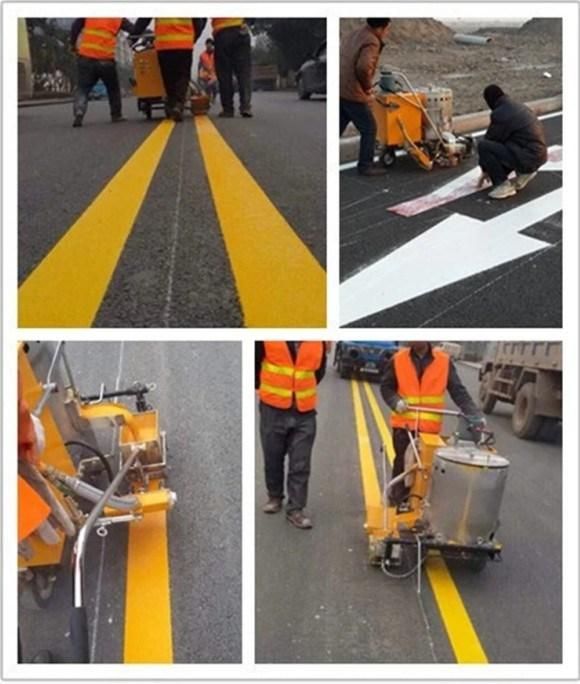 Hot Melt Painting Pavement Thermoplastic Road Marking Machine for Sale