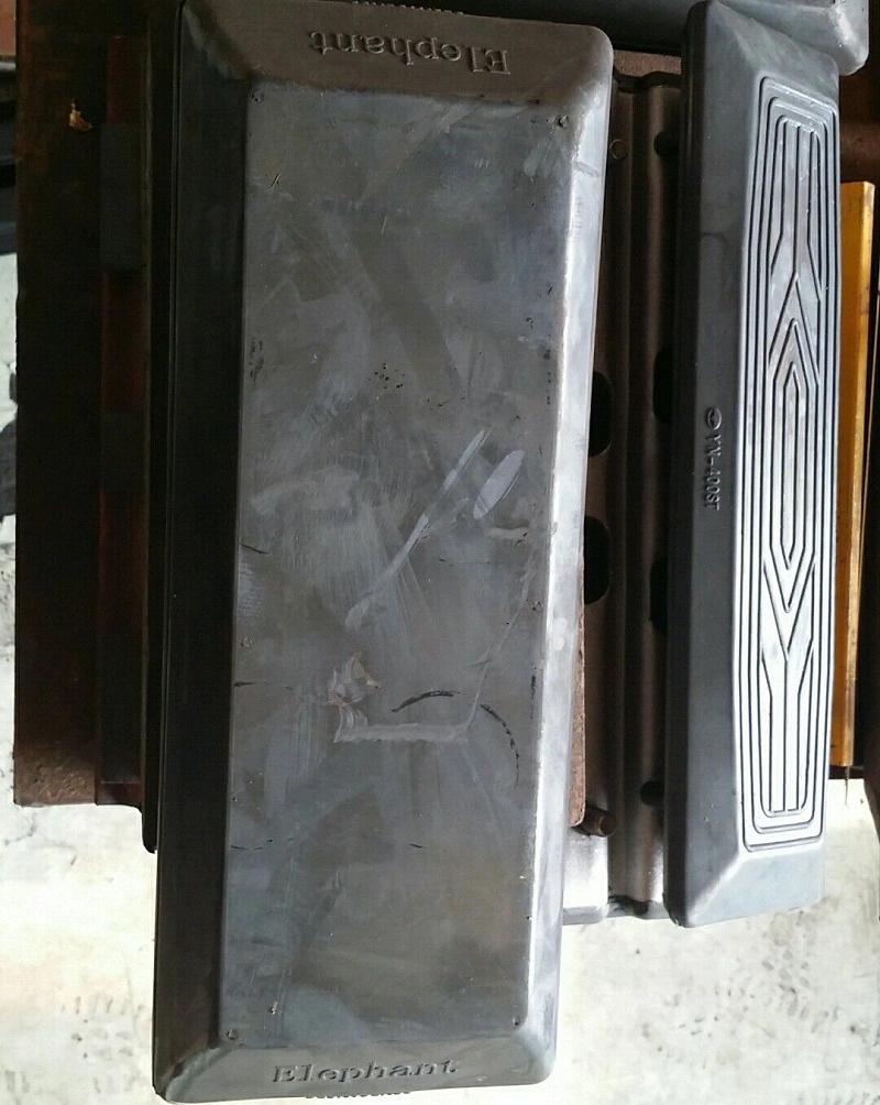 260mm Wide Rubber Tracked Pads with Natural Rubber Material