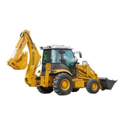 Sy388 Model Sunyo Backhoe Loader as Mini Loader