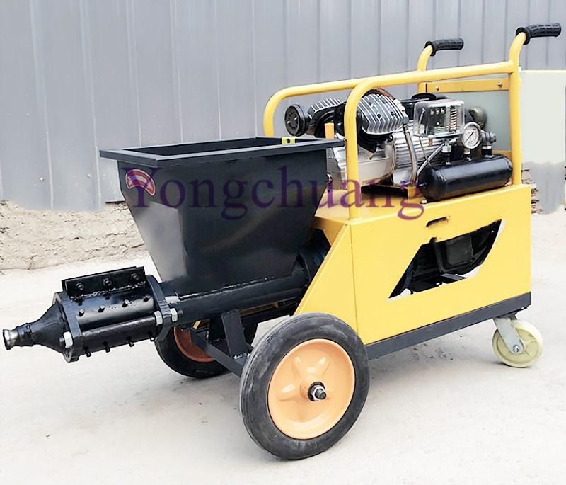 Diesel Mortar Spraying Pump Machine with Two Years Warranty