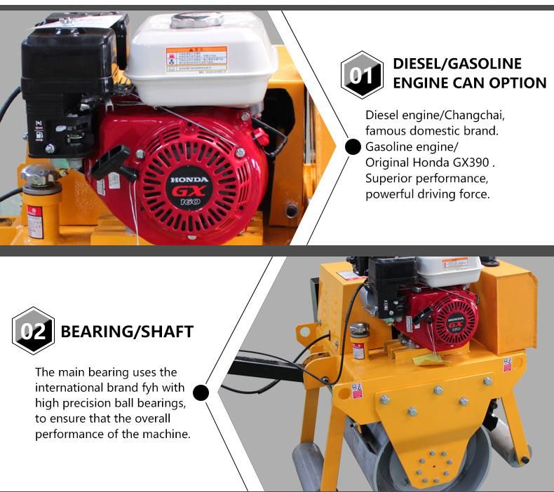 Construction Machinery Competitive Price Vibratory Compactor