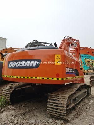 Used Doosan Excavator 220LC-7 in Farm Excavator