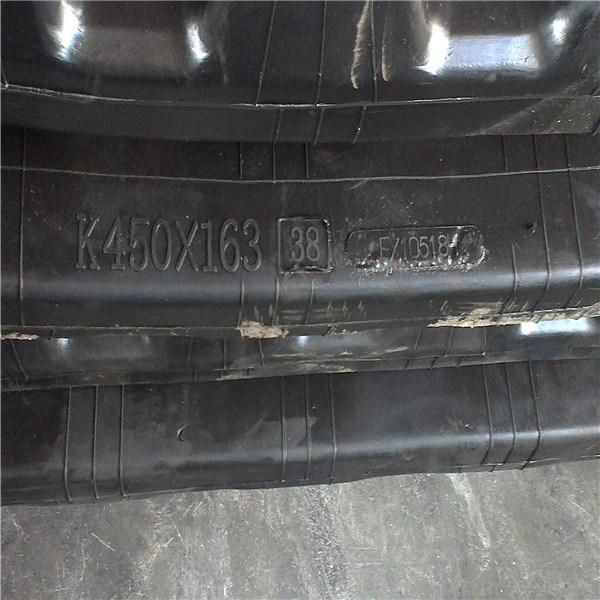 Excavator Black Rubber Track 450X163X38 for PC60 PC70
