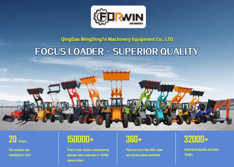 China Factory 1.5 Ton Small Hydraulic Digger Fw15D Mini Backhoe Crawler Track Excavator
