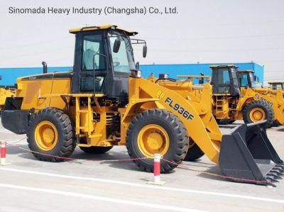 3 Ton Loader 2cbm Bucket Wheel Loader FL938h in Bolivia