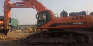 Good Second Hand 50 Ton Excavator Dh 500LC-7 Excellent Working Performance