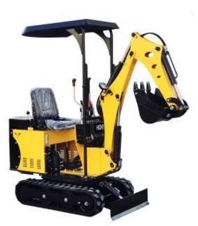 1.2 T Small Garden Digging Machine/China Full Hydraulic Excavator Mini Excavator