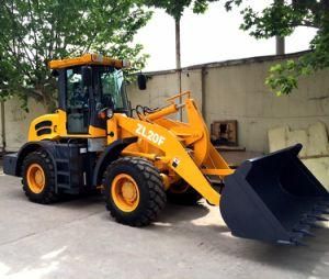 Europe Hot Sale 2 Ton Wheel Loader Zl20 with Ce Certificate
