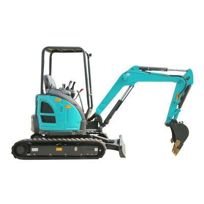 Fw30u (new) -Canopy Household Trencher Agricultural Small Digging Machine EPA Mini Excavators with Tilting Bucket/Leveling Bucket for Sale