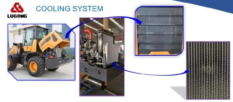 Automatic Lugong LG946 Joystick Loaders with Grapple for Minor Work